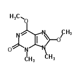 CAS#: 817631-45-1, 6,8-Dimethoxy-3,9-dimethyl-3,9-dihydro-2H-purin-2-one