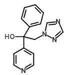 CAS#: 81854-18-4, 1-Phenyl-1-(4-pyridinyl)-2-(1H-1,2,4-triazol-1-yl)ethanol