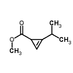 CAS 登录号：81977-11-9， 甲基2-异丙基-2-环丙烯-1-羧酸酯