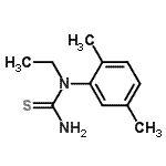 CAS#: 819818-93-4, 1-(2,5-Dimethylphenyl)-1-ethylthiourea