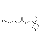 CAS#: 819868-37-6, 4-[(3-Ethyl-3-oxetanyl)methoxy]-4-oxobutanoic acid
