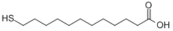 CAS 登录号：82001-53-4， 12-巯基十二烷酸