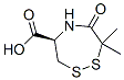 CAS#: 82017-48-9, (R)-4,5,6,7-Tetrahydro-7,7-Dimethyl-6-Oxo-3H-1,2,5-Dithiazepine-4-Carboxylic Acid