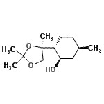 CAS#: 820208-67-1, (1R,2R,5R)-5-Methyl-2-[(4S)-2,2,4-trimethyl-1,3-dioxolan-4-yl]cyclohexanol