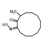 CAS 登录号：820211-65-2， (2Z)-2-(羟基亚胺)-12-甲基环十二碳壬
