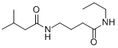 CAS 登录号：82024-01-9， 3-甲基-N-(4-氧代-4-(丙基氨基)丁基)-丁酰胺