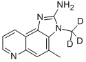 CAS 登录号：82050-11-1， 2-氨基-3-(甲基-D3)-4-甲基-3H-咪唑并[4,5-f]喹啉