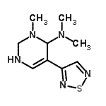 CAS#: 820973-06-6, N,N,3-Trimethyl-5-(1,2,5-thiadiazol-3-yl)-1,2,3,4-tetrahydro-4-pyrimidinamine