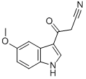 CAS#: 821009-89-6, 3-(5-Methoxy-1H-Indol-3-Yl)-3-Oxopropanenitrile