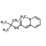 CAS#: 821021-75-4, (2Z)-N-(2-Methyl-2-propanyl)-2-(1-methyl-2(1H)-pyridinylidene)acetamide