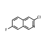 CAS#: 82117-26-8, 3-Chloro-7-fluoroisoquinoline