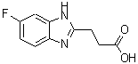 CAS#: 82138-57-6, 3-(6-Fluoro-1H-benzimidazol-2-yl)propanoic acid