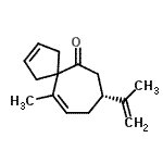 CAS#: 821777-90-6, (8R)-8-Isopropenyl-11-methylspiro[4.6]undeca-2,10-dien-6-one