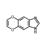 CAS#: 82182-80-7, 1H-[1,4]Dioxino[2,3-f]benzimidazole