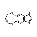 CAS#: 82182-84-1, 1H,6H-[1,4]Dioxepino[2,3-f]benzimidazole
