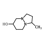 CAS#: 82222-06-8, 1-Methylhexahydro-1H-pyrazolo[1,2-a]pyridazin-6-ol