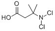 CAS 登录号：82224-85-9， 3-(二氯氨基)-3-甲基-丁酸