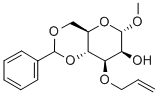 CAS 登录号：82228-10-2， 甲基 3-O-烯丙基-4,6-O-亚苄基-alpha-D-吡喃甘露糖苷