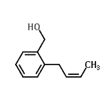 CAS#: 82316-07-2, {2-[(2Z)-2-Buten-1-yl]phenyl}methanol