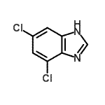 CAS#: 82326-55-4, 5,7-Dichloro-1H-benzimidazole