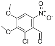 CAS#: 82330-54-9, 2-Chloro-3,4-Dimethoxy-6-Nitrobenzaldehyde