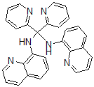 CAS 登录号:82358-78-9, 二(2-吡啶基)-N,N-二((8-喹啉基)氨基)甲烷