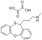 CAS#: 82387-11-9, 11-(3-Methylaminopropyl)-11H-Dibenzo(b,f)-1,4-Oxathiepin Hydrogen Oxalate