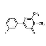 CAS#: 824391-15-3, 6-(3-Fluorophenyl)-2,3-dimethyl-4(3H)-pyrimidinone
