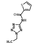 CAS#: 824945-04-2, N-(2-Ethyl-2H-tetrazol-5-yl)-2-thiophenecarboxamide
