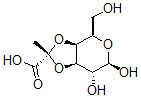 CAS#: 82556-10-3, (S)-3,4-O-(1-Carboxyethylidene)-beta-D-Galactopyranose