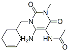 CAS#: 82593-47-3, N-[6-Amino-1-(3-Cyclohexen-1-Ylmethyl)-1,2,3,4-Tetrahydro-3-Methyl-2,4-Dioxo-Pyrimidin-5-Yl]-Acetamide