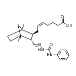 CAS#: 82597-51-1, (5Z)-7-[(1S,2R,3R,4R)-3-{(E)-[(Phenylcarbamoyl)hydrazono]methyl}bicyclo[2.2.1]hept-2-yl]-5-heptenoic acid