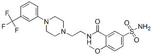 CAS#: 82608-07-9, 2-Methoxy-5-Sulfamoyl-N-[2-[4-(3-Trifluoromethylphenyl)-1-Piperazinyl]Ethyl]Benzamide