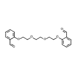 CAS#: 82645-24-7, 2,2'-[1,2-Ethanediylbis(oxy-2,1-ethanediyloxy)]dibenzaldehyde