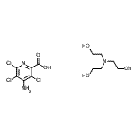 CAS#: 82683-78-1, 4-Amino-3,5,6-trichloro-2-pyridinecarboxylic acid - 2,2',2''-nitrilotriethanol (1:1)