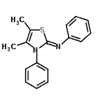 CAS#: 82694-43-7, (2Z)-4,5-Dimethyl-N,3-diphenyl-1,3-thiazol-2(3H)-imine