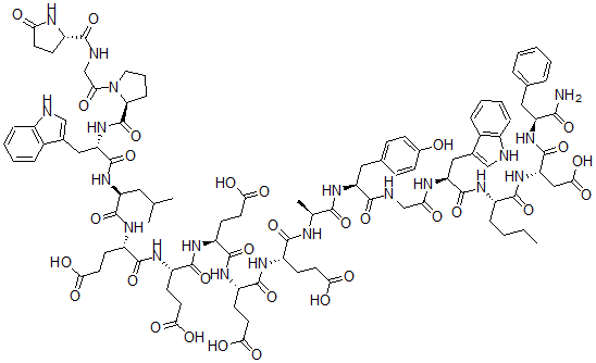 CAS 登录号：82695-69-0， 正亮氨酰(15)-促胃泌素十七肽
