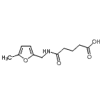 CAS#: 827034-78-6, 5-{[(5-Methyl-2-furyl)methyl]amino}-5-oxopentanoic acid