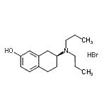 CAS#: 82730-73-2, (7S)-7-(Dipropylamino)-5,6,7,8-tetrahydro-2-naphthalenol hydrobromide (1:1)