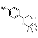 CAS#: 827321-69-7, 2-(4-Methylphenyl)-2-[(2-methyl-2-propanyl)oxy]ethanol