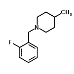 CAS#: 827333-10-8, 1-(2-Fluorobenzyl)-4-methylpiperidine