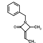CAS 登录号：827341-83-3， (3E)-1-苄基-3-亚乙基-4-甲基-2-氮杂环丁酮