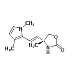 CAS#: 827344-87-6, (4R)-4-[(E)-2-(1,3-Dimethyl-1H-pyrrol-2-yl)vinyl]-4-methyl-1,3-oxazolidin-2-one
