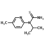 CAS 登录号：827592-16-5， 1-异丙基-1-(5-甲基-2-吡啶基)硫脲