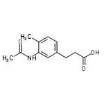 CAS#: 827600-38-4, 3-(3-Acetamido-4-methylphenyl)propanoic acid