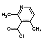 CAS#: 82776-24-7, 2,4-dimethylpyridine-3-carbonyl chloride