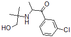CAS 登录号：82793-84-8， 1-(3-氯苯基)-2-[(1-羟基-2-甲基丙烷-2-基)氨基]丙-1-酮