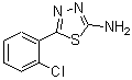CAS 登录号：828-81-9， 5-(2-氯苯基)-1,3,4-噻二唑-2-胺