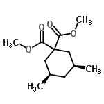 CAS#: 828271-32-5, Dimethyl (3R,5S)-3,5-dimethyl-1,1-cyclohexanedicarboxylate