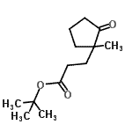 CAS#: 828291-27-6, 2-Methyl-2-propanyl 3-(1-methyl-2-oxocyclopentyl)propanoate